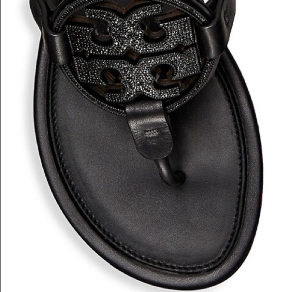 Tory Burch Miller Embellished Sandal 10